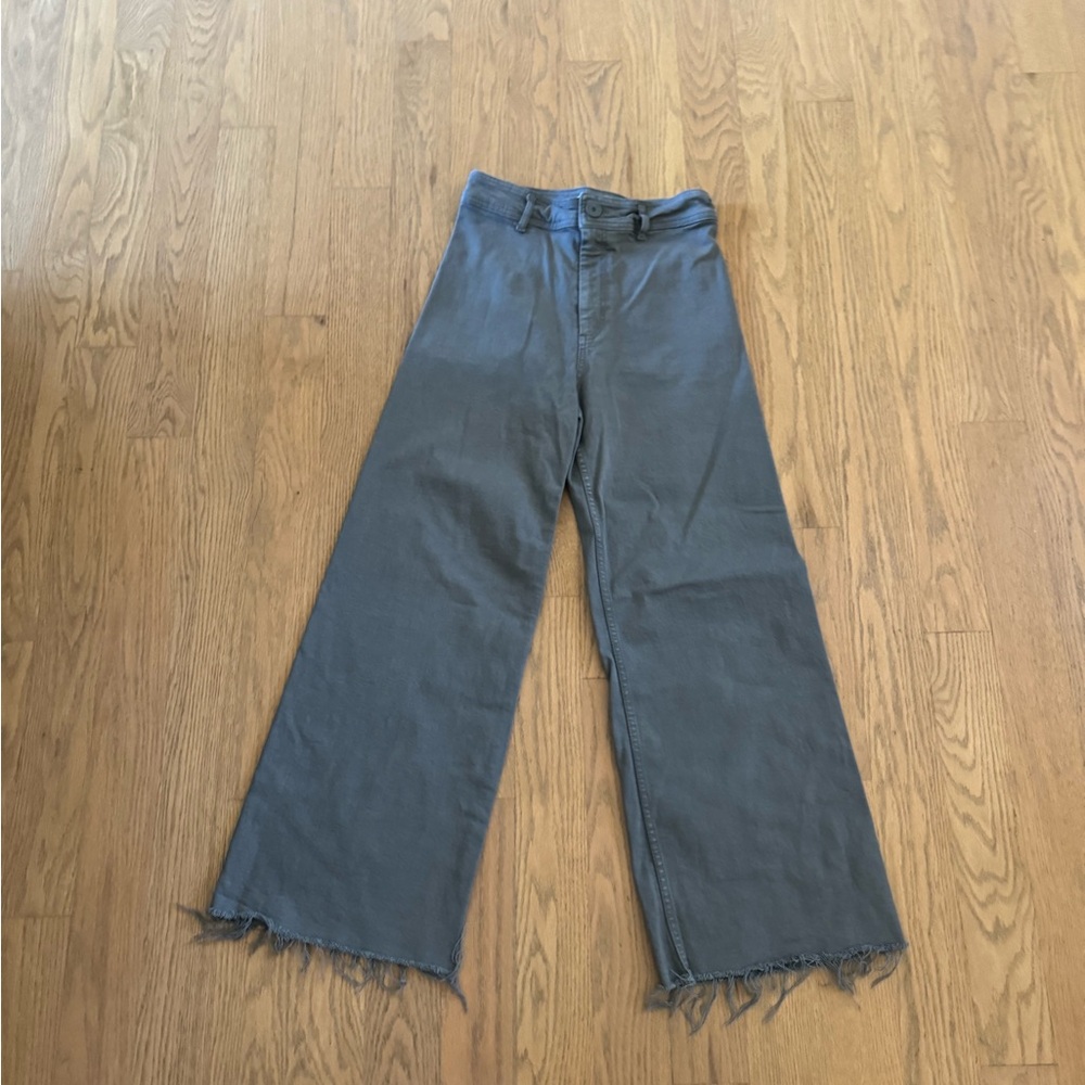 ZW collection high waist marine straight jeans